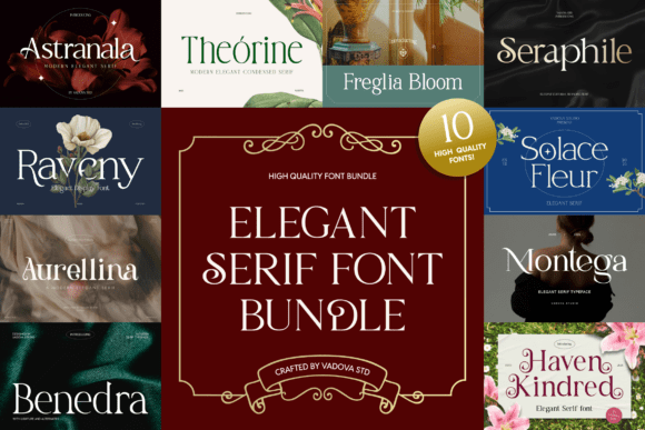 Elevate Your Design Projects with Elegant Serifs