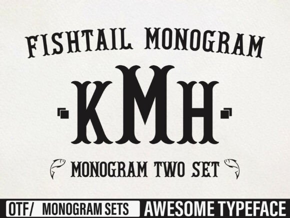 Fishtail Monogram: Adding Elegance to Your Creative Projects
