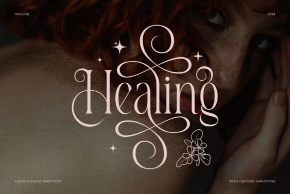 Healing: The Serif Font for Modern Minimalist Branding
