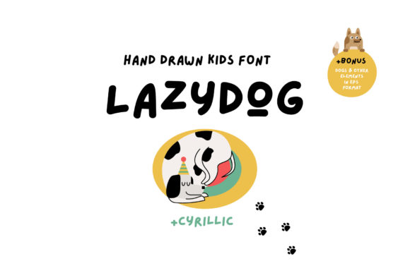Lazydog: A Handwritten Font for Authentic Design