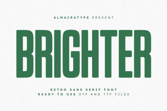 Mastering Visual Impact with the Brighter Typeface