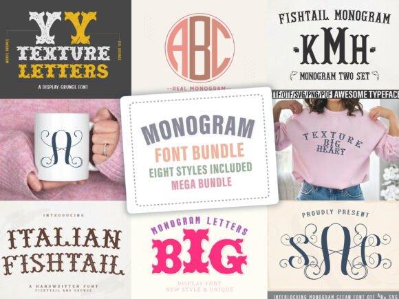 Monogram Bundle: Where Classic Charm Meets Modern Edge