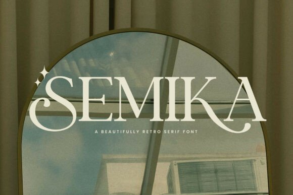 Semika: A Retro Serif Font for Timeless Branding
