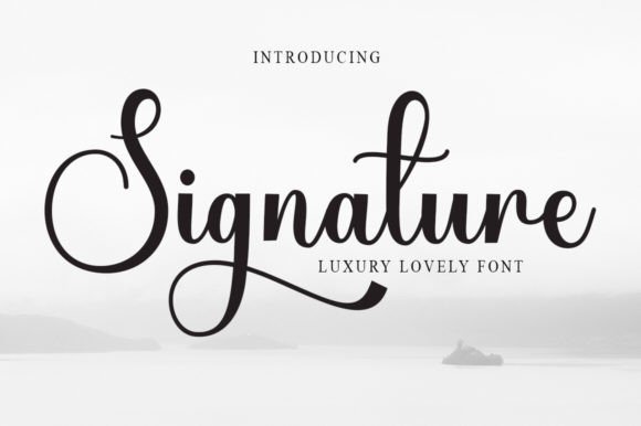 Signature: The Artisanal Script Font for Unforgettable Branding