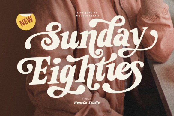 Sunday Eighties: A Bold Retro Serif with Modern Soul