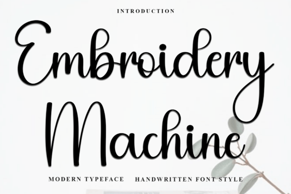 The Embroidery Machine Font: A Designer's Guide to Its Charm