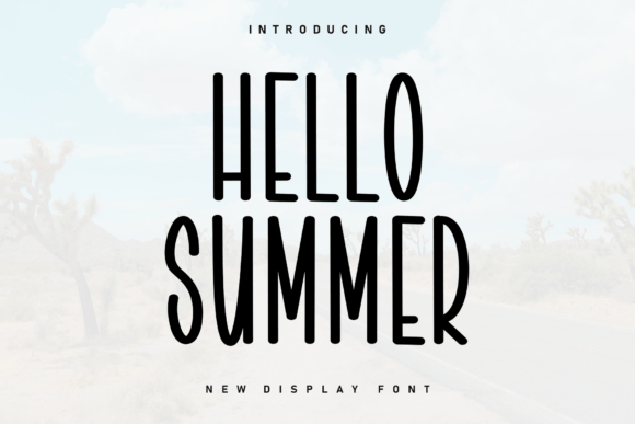 Unpacking Hello Summer: A Font with Casual Confidence