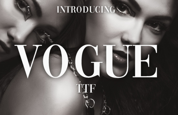 Vogue: The Fashion-Inspired Serif for Bold Branding